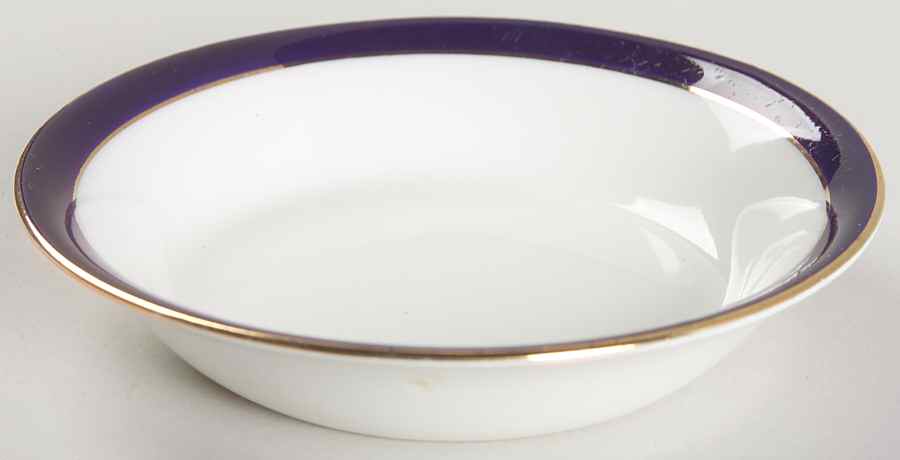 Bleu De Roi Fruit/Dessert (Sauce) Bowl by Alfred Meakin-1
