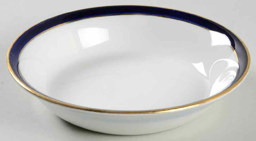 Bleu De Roi Coupe Soup Bowl by Alfred Meakin-1
