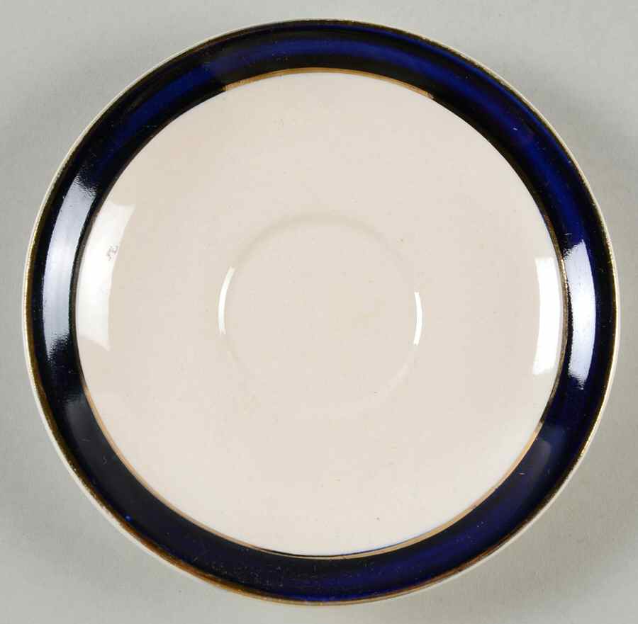 Bleu De Roi Saucer for Demitasse Cup by Alfred Meakin-1