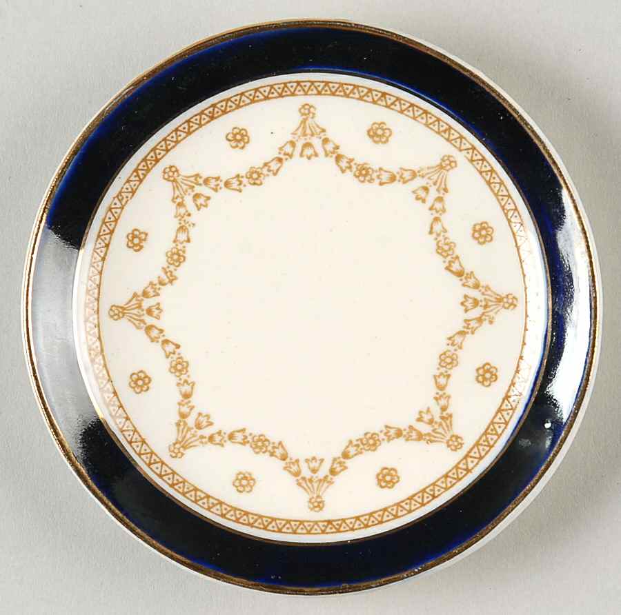 Bleu De Roi 2 Butter Pat by Alfred Meakin-1