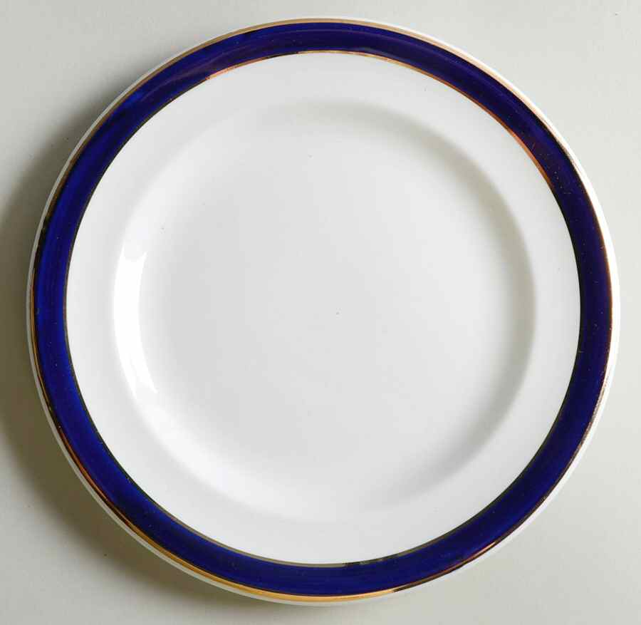 Bleu De Roi 5 (Hotel Ware) Dessert/Pie Plate by Alfred Meakin-1