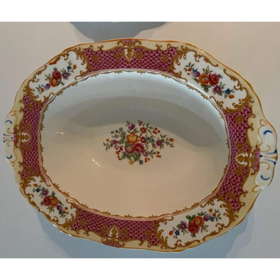 Chateau 9" Oval Vegetable Bowl by Alfred Meakin-1
