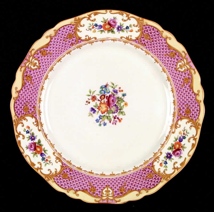 Chateau Dinner Plate by Alfred Meakin-1