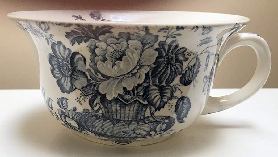 Charlotte Blue Jumbo Cup by Alfred Meakin-1