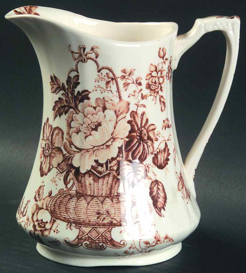 Charlotte Brown 12 Oz Pitcher by Alfred Meakin-1
