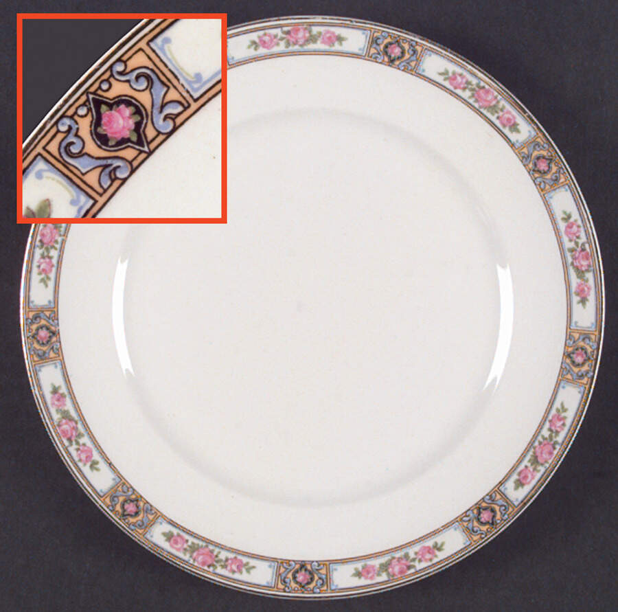 Clifton Salad Plate by Alfred Meakin-1