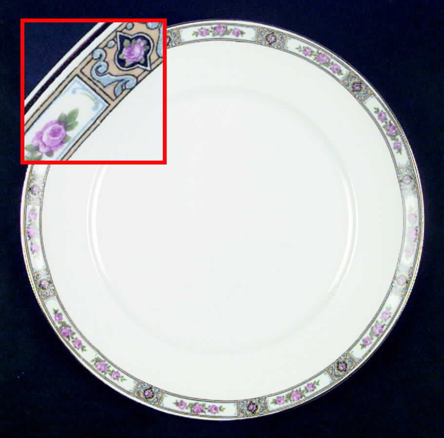 Clifton Dinner Plate by Alfred Meakin-1