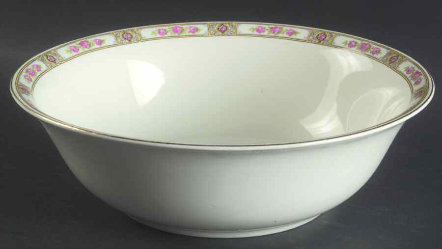 Clifton 9" Round Vegetable Bowl by Alfred Meakin-1