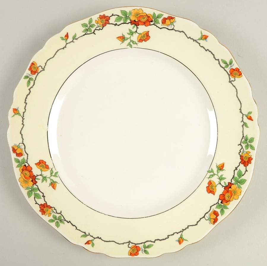 Dove Luncheon Plate by Alfred Meakin-1