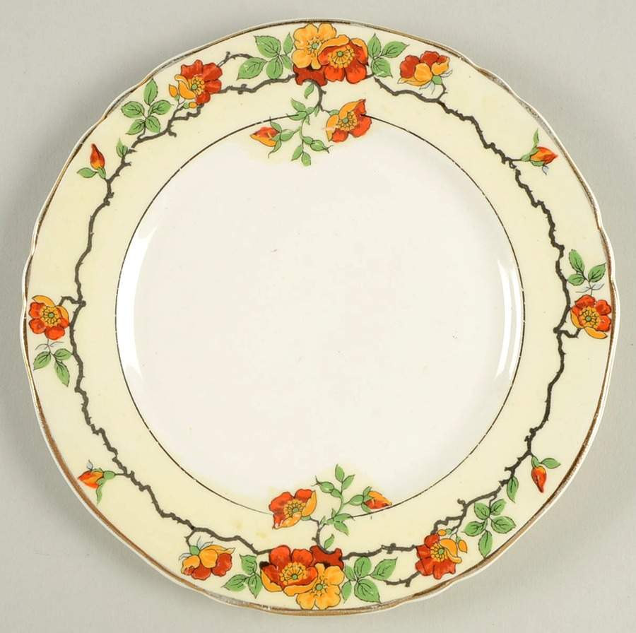 Dove Bread & Butter Plate by Alfred Meakin-1