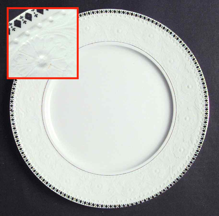 The Drayton Dinner Plate by Alfred Meakin-1