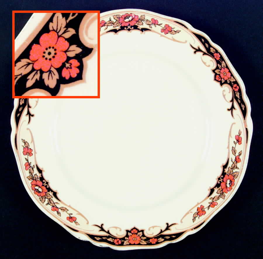 Dunkirk Dinner Plate by Alfred Meakin-1