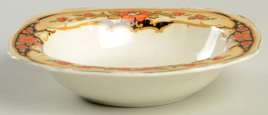 Dunkirk Rim Fruit/Dessert (Sauce) Bowl by Alfred Meakin-1