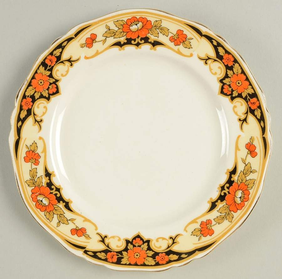 Dunkirk Bread & Butter Plate by Alfred Meakin-1