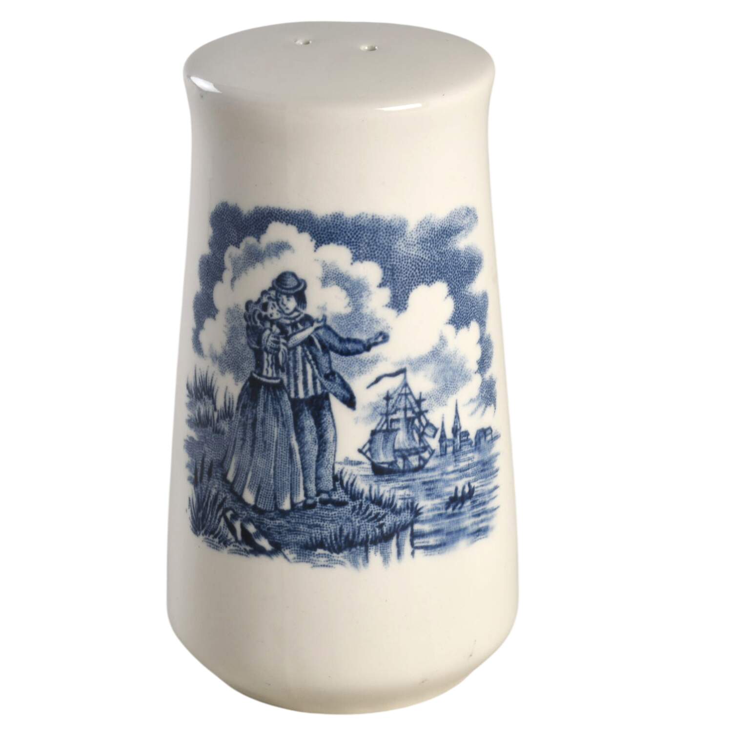 Fair Winds Blue Salt Shaker by Alfred Meakin-1