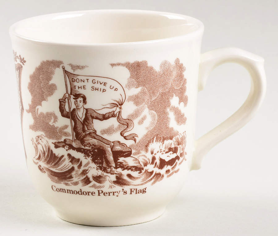 Fair Winds Brown Mug by Alfred Meakin-1