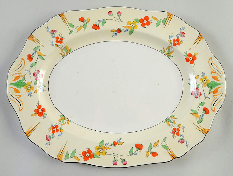 Federal 12" Oval Serving Platter by Alfred Meakin-1