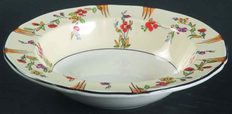 Federal Rim Fruit/Dessert (Sauce) Bowl by Alfred Meakin-1
