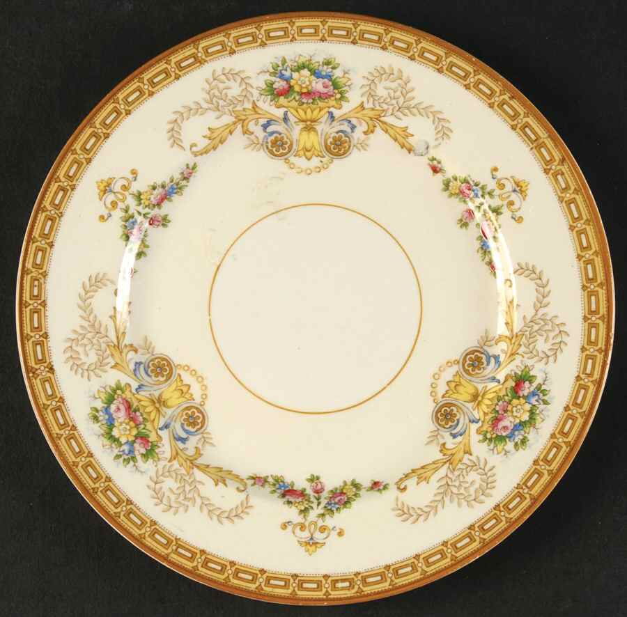 Festive Bread & Butter Plate by Alfred Meakin-1
