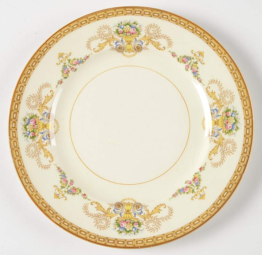 Festive Salad Plate by Alfred Meakin-1