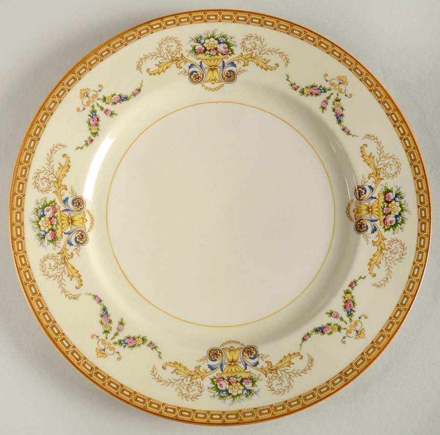 Festive Luncheon Plate by Alfred Meakin-1