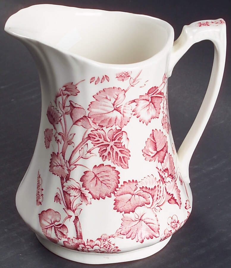 Florette Pink 16 Oz Pitcher by Alfred Meakin-1