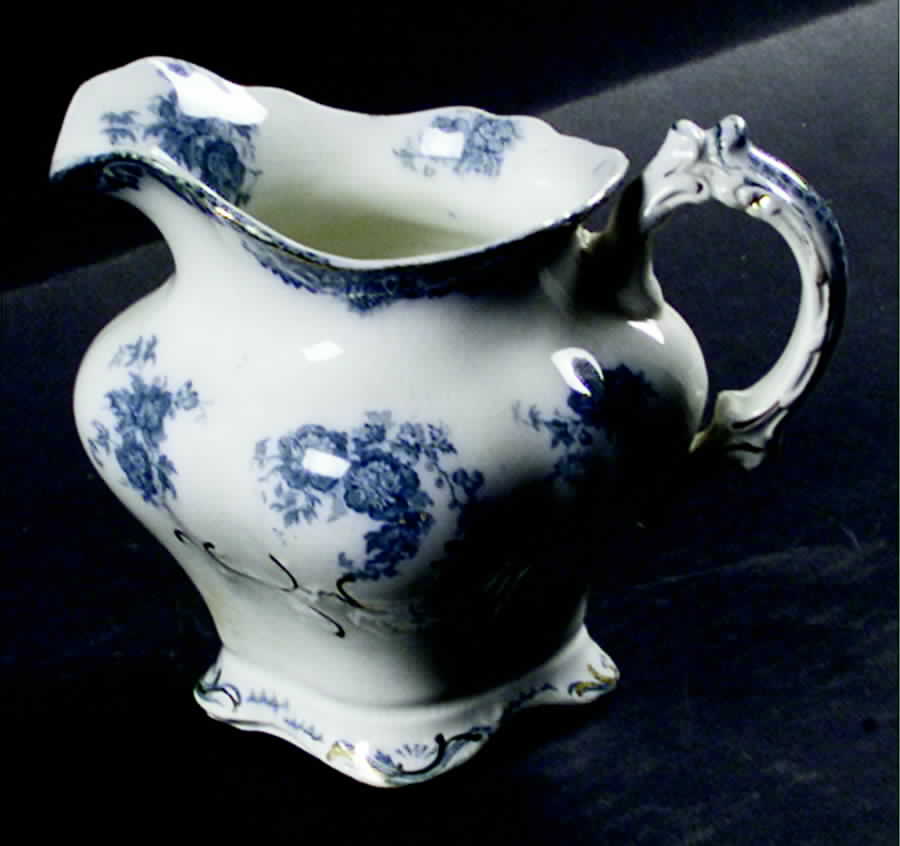 Glenmere Blue Green (Gold Trim) 12 Oz Pitcher by Alfred Meakin-1