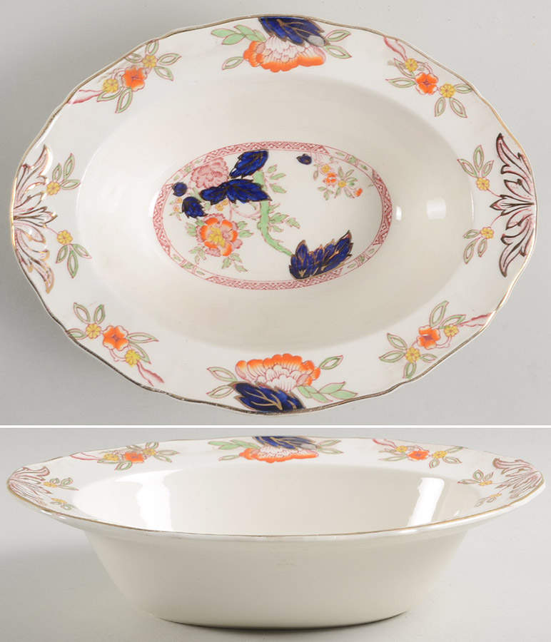 Gleneagles 9" Oval Vegetable Bowl by Alfred Meakin-1