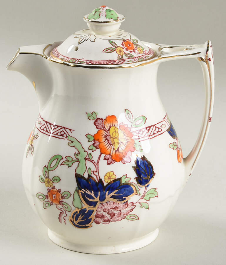 Gleneagles Mini Coffee Pot & Lid by Alfred Meakin-1