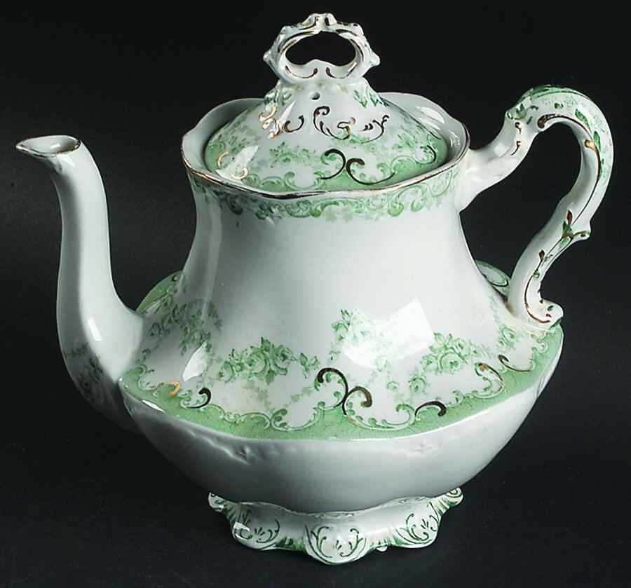 Greenville Teapot & Lid by Alfred Meakin-1