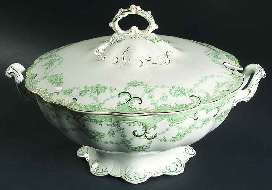 Greenville Tureen &  Lid by Alfred Meakin-1