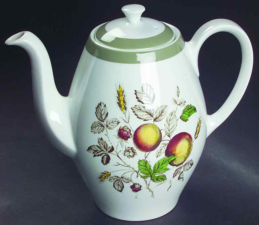 Hereford Coffee Pot & Lid by Alfred Meakin-1