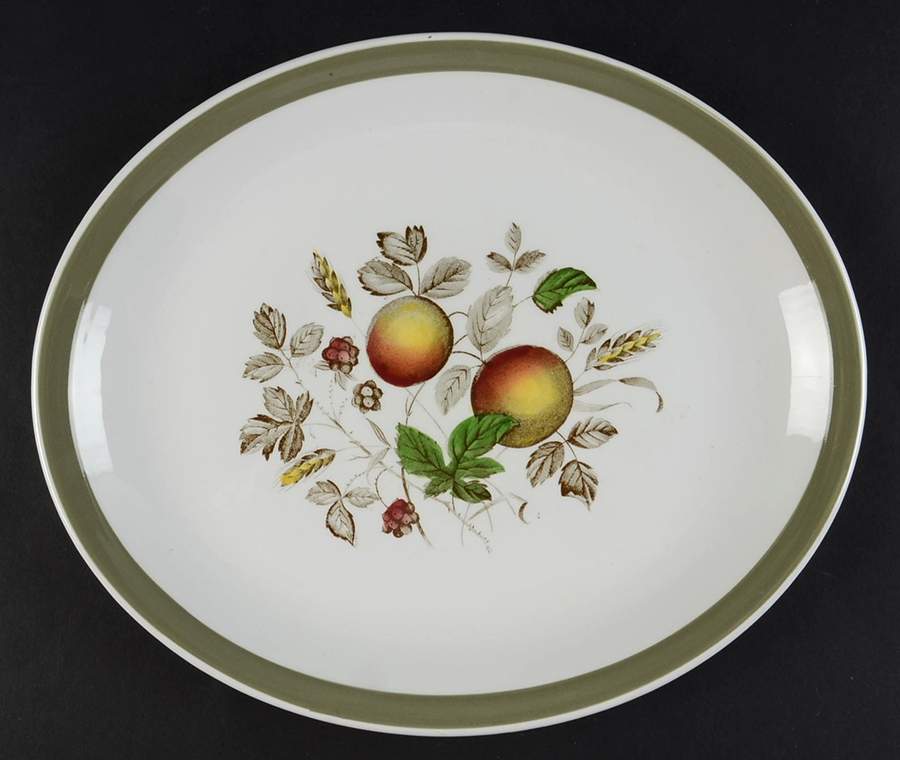 Hereford 11" Oval Serving Platter by Alfred Meakin-1