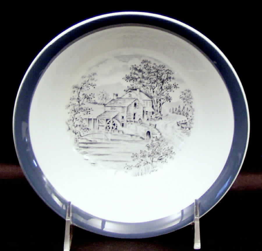 Home In The Country Coupe Cereal Bowl by Alfred Meakin-1