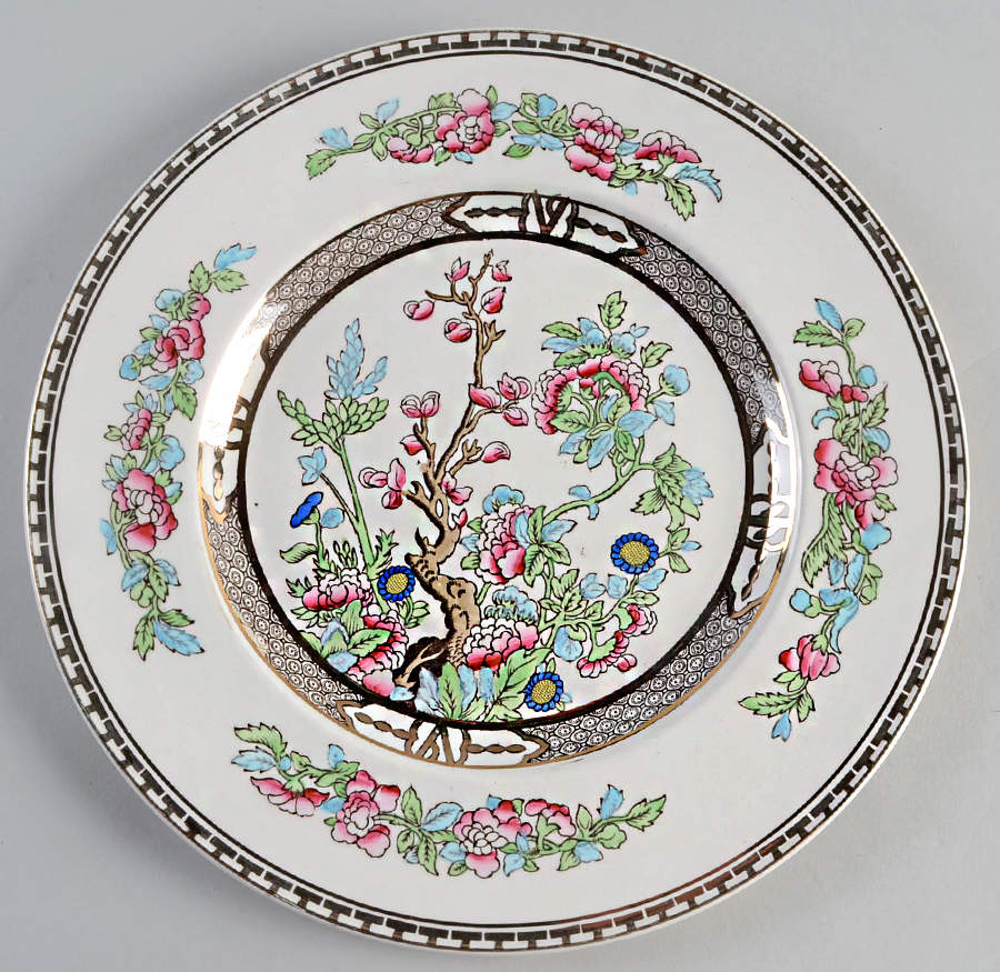 India Tree Large Dinner Plate by Alfred Meakin-1