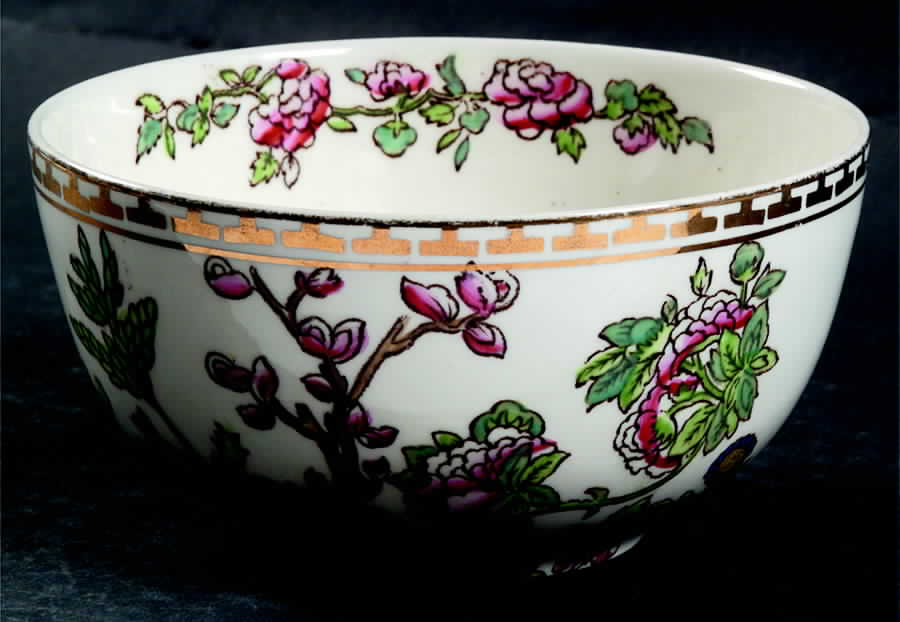 India Tree Cranberry Bowl by Alfred Meakin-1