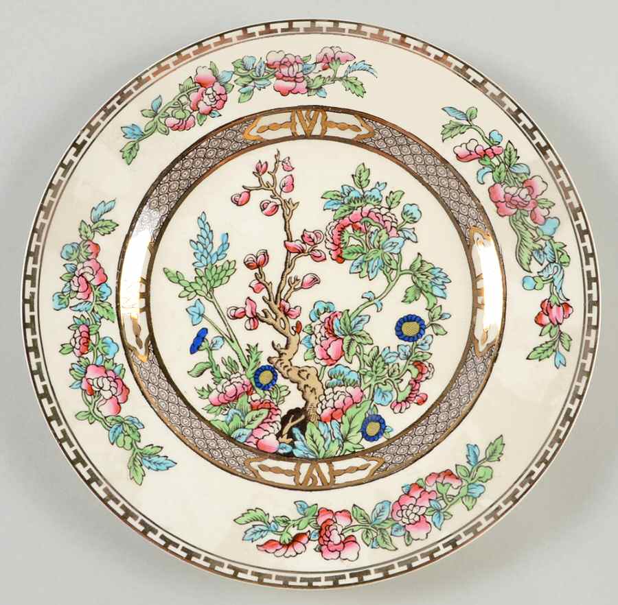 India Tree Luncheon Plate by Alfred Meakin-1