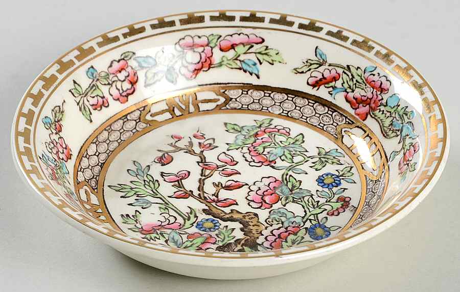India Tree Fruit/Dessert (Sauce) Bowl by Alfred Meakin-1