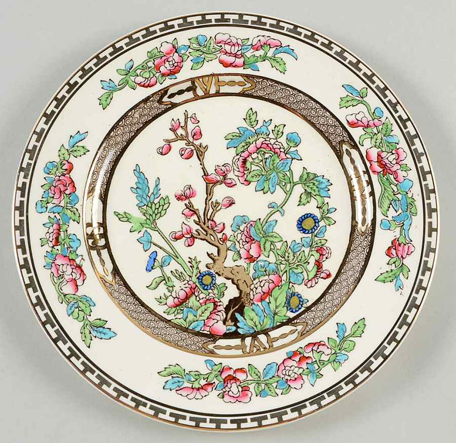 India Tree Salad Plate by Alfred Meakin-1