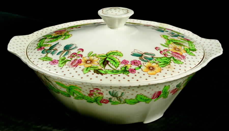 Irma Round Covered Vegetable by Alfred Meakin-1