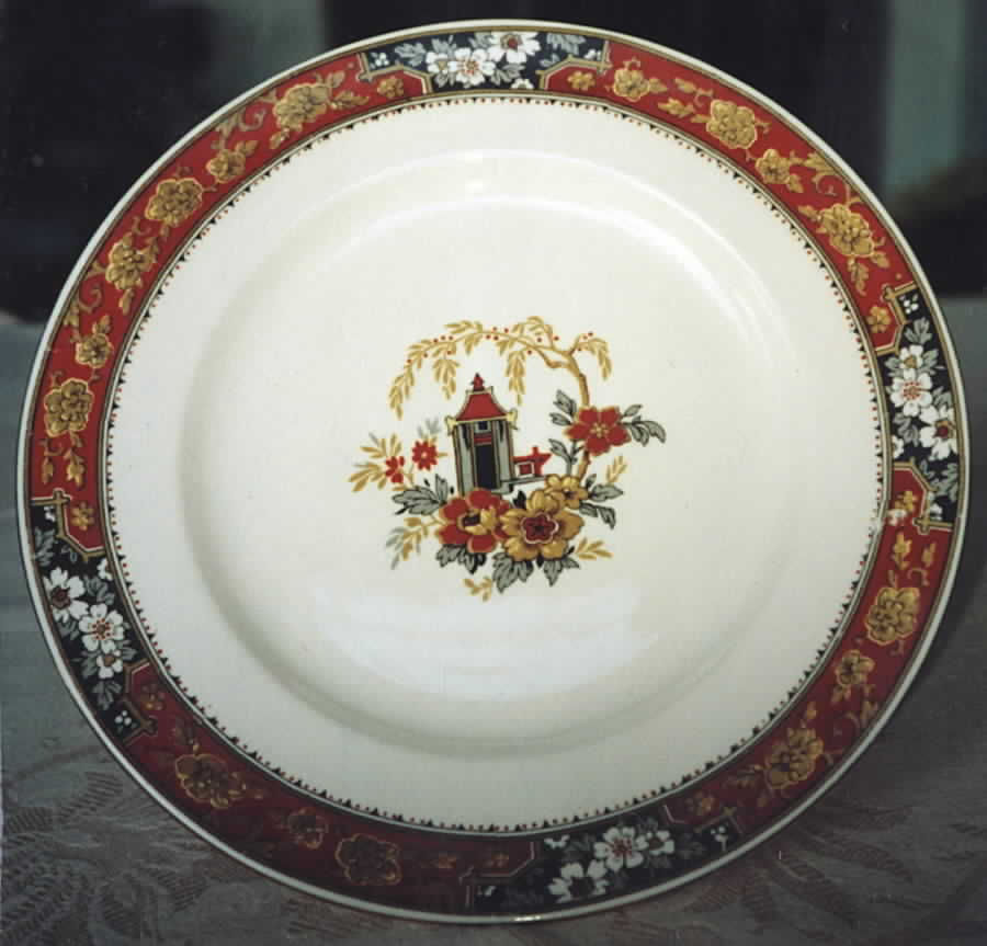 Jamaica Dinner Plate by Alfred Meakin-1