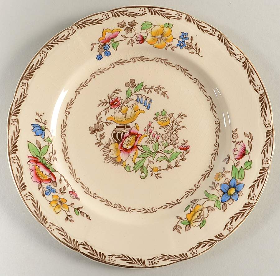 Jerome Dessert/Pie Plate by Alfred Meakin-1