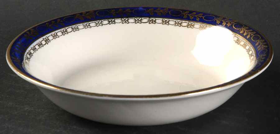 Kingsdale Cobalt Blue Fruit/Dessert (Sauce) Bowl by Alfred Meakin-1