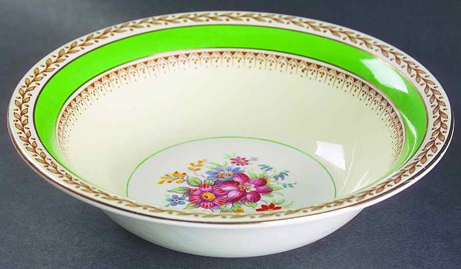 Landringham Coupe Cereal Bowl by Alfred Meakin-1