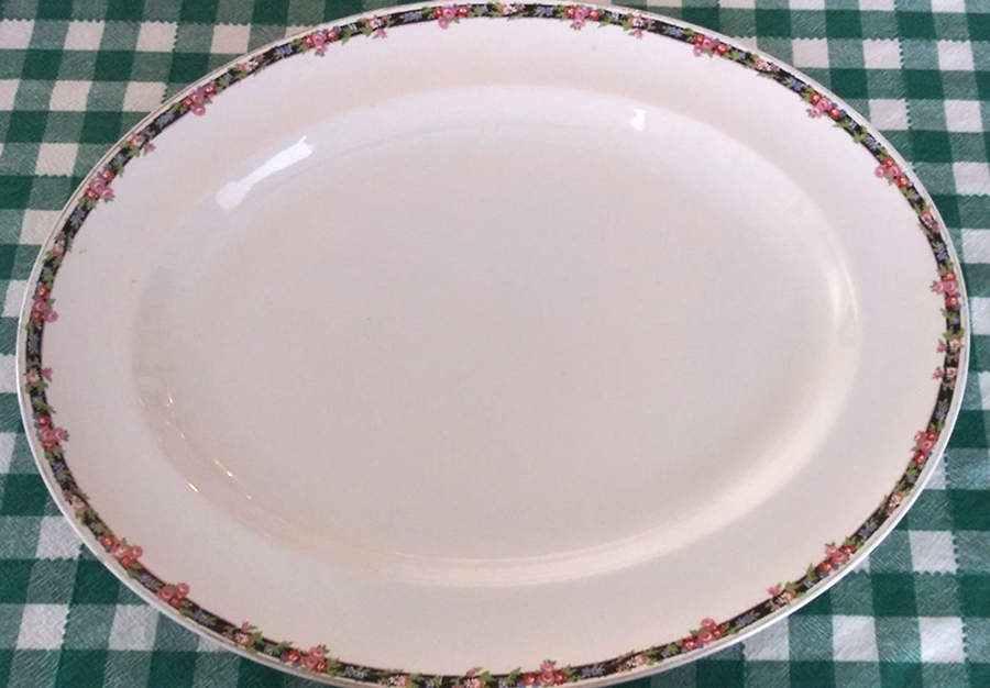 The Lerwick 18" Oval Serving Platter by Alfred Meakin-1