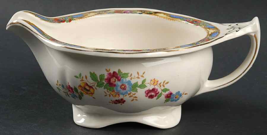 Loretto Gravy Boat by Alfred Meakin-1