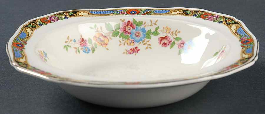 Loretto Rim Cereal Bowl by Alfred Meakin-1