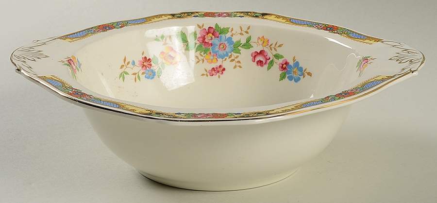Loretto 8" Round Vegetable Bowl by Alfred Meakin-1
