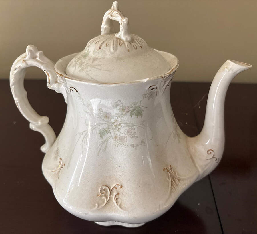 May Teapot & Lid by Alfred Meakin-1