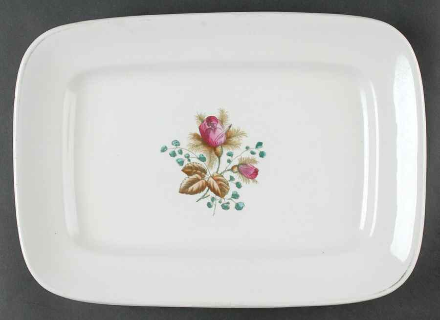 MEA1 14" Oval Serving Platter by Alfred Meakin-1